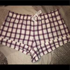 🖤 Flannel Sleep Shorts - Victoria’s Secret 🖤